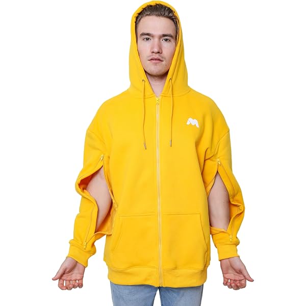 Amazon.com: MandMcares Dialysis Hoodie with Arm Zipper, Warm